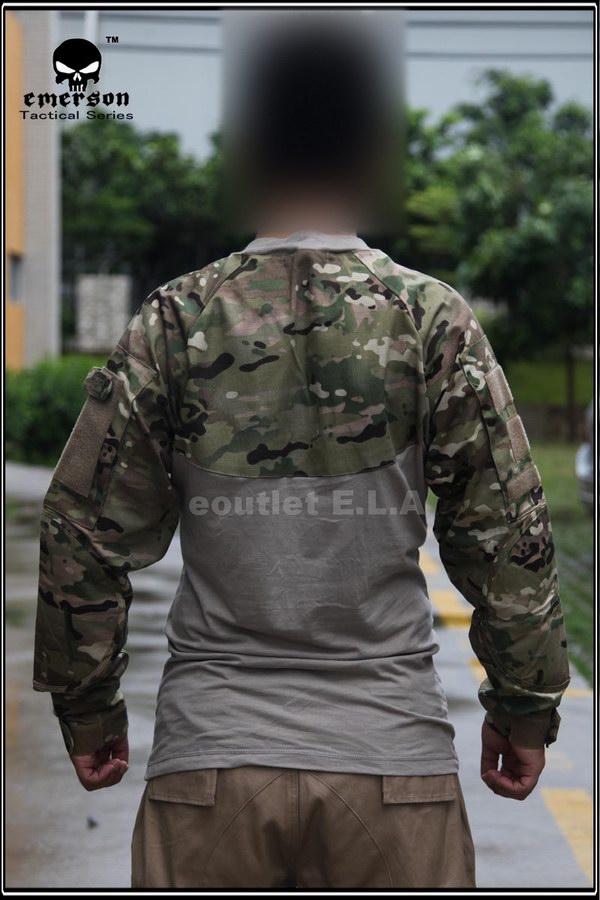 Emerson Tactical Combat Shirt Long Sleeve (Multicam)