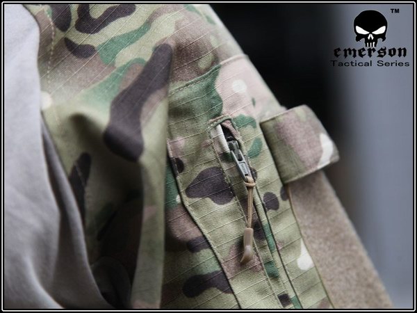 Emerson Tactical Combat Shirt Long Sleeve (Multicam)