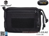 EMERSON Tactical Plug-in Debris Waist Pouch MOLLE Bag Black