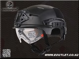 EMERSON EXF BUMP Helmet w/ Flip-Down Visor Black