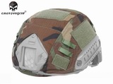 Emerson Tactical Helmet Cover for Fast Helmet WOODLAND