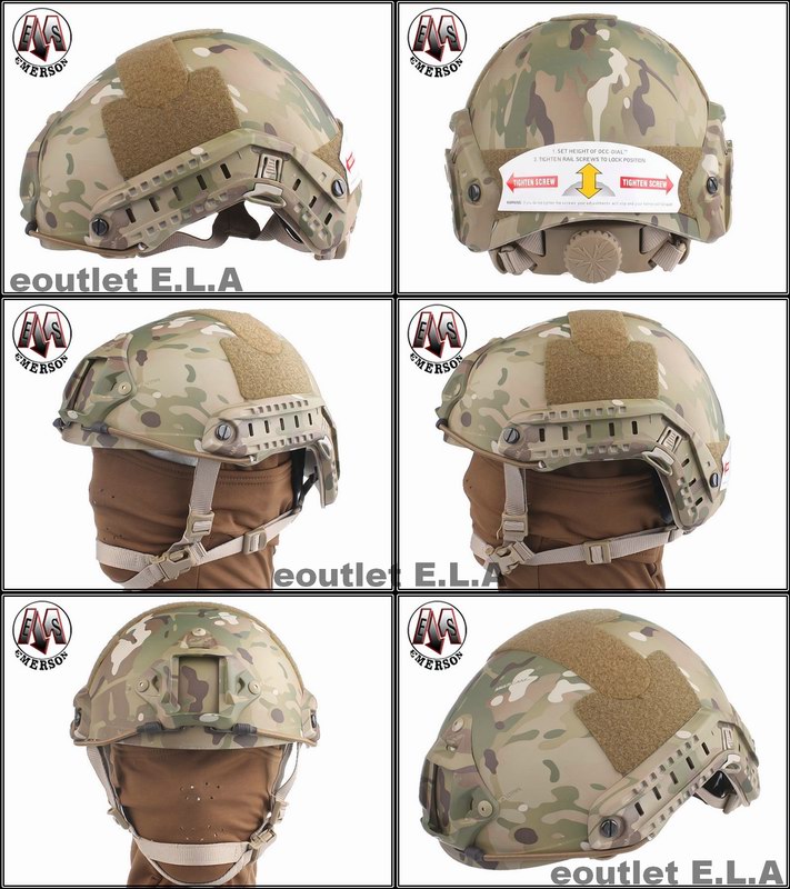 Emerson FAST MH Carbon Ballistic Style Helmet MC