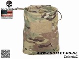 Emerson Tactical MOLLE Folding Drop Magazine Pouch Multicam