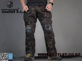Emerson G3 Tactical Pants w/ Pads (MULTICAM BLACK) S-XXL