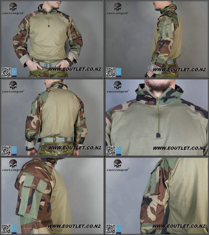 EMERSON G3 Tactical Combat Shirt (US WOODLAND)