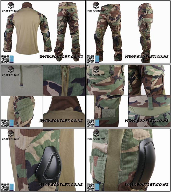 EMERSON Extreme Gen2 Combat BDU Set (US WOODLAND) S