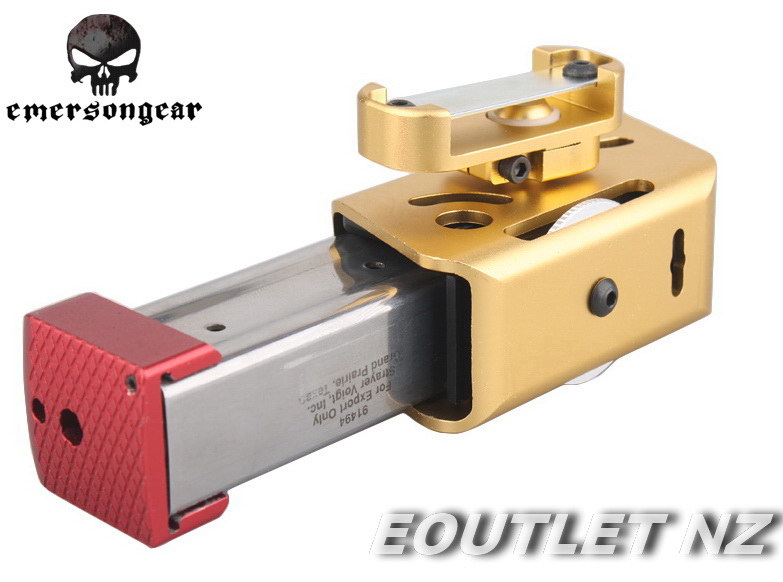 Emerson CNC Aluminum IPSC Speed Magazine Pouch TYPE B BK