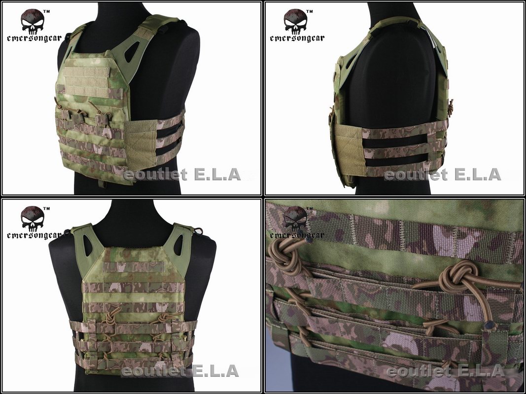 Emerson JPC Jump Plate Carrier Tactical Vest AT-FG