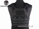 Emerson JPC Jump Plate Carrier Tactical Vest Black