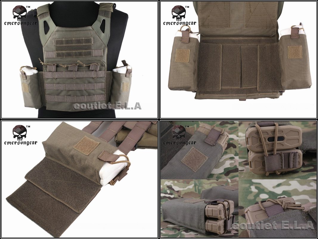 EMERSON JPC MBITR Radio / Mag Pouch Set (AOR2)