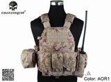 EMERSON LBT6094A Style Plate Carrier w/3 Pouch AOR1