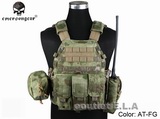 EMERSON LBT6094A Style Plate Carrier w/3 Pouch AT-FG