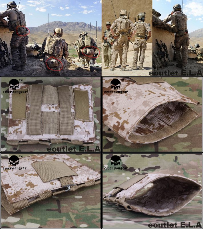 EMERSON LBT9022 Style Seal Blowout Medic Pouch BK