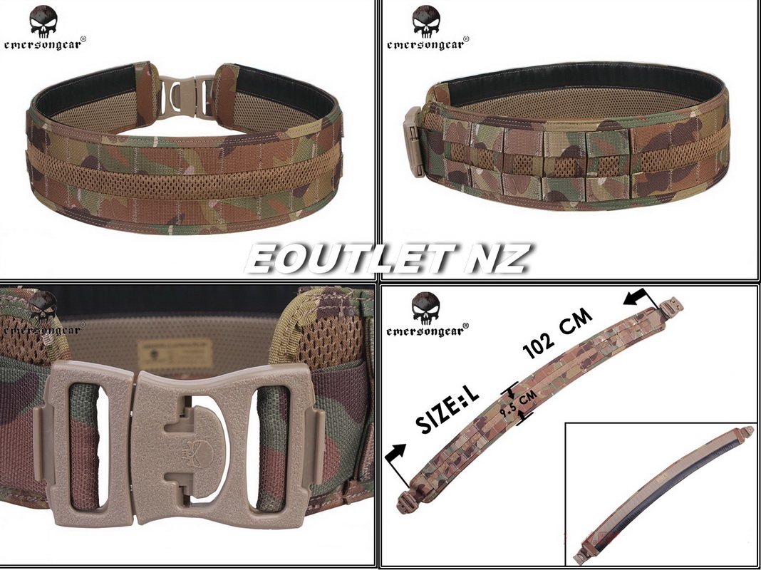 Emerson MOLLE Load Bearing Tactical Utility Belt BLACK