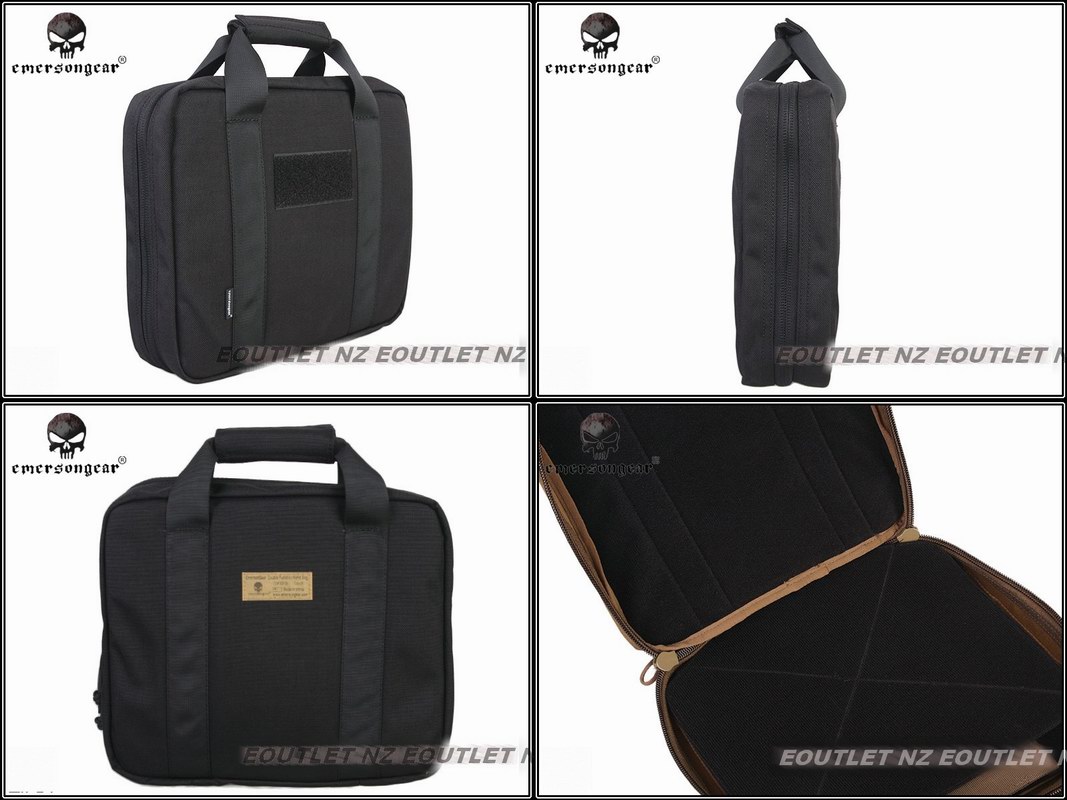 EMERSON Tactical Dual Pistol / Handgun Soft Carrying Case CB