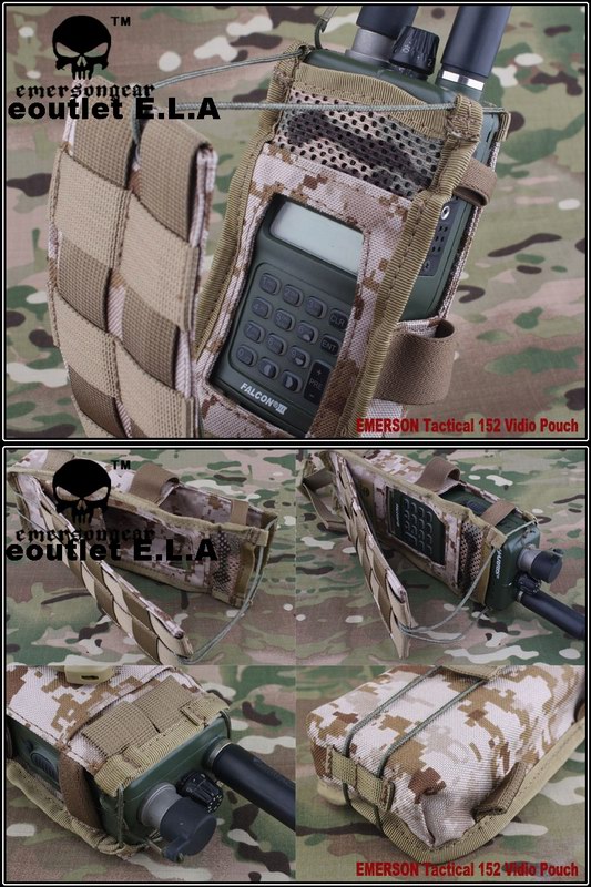 EMERSON Tactical PRC-152 Radio Pouch BK