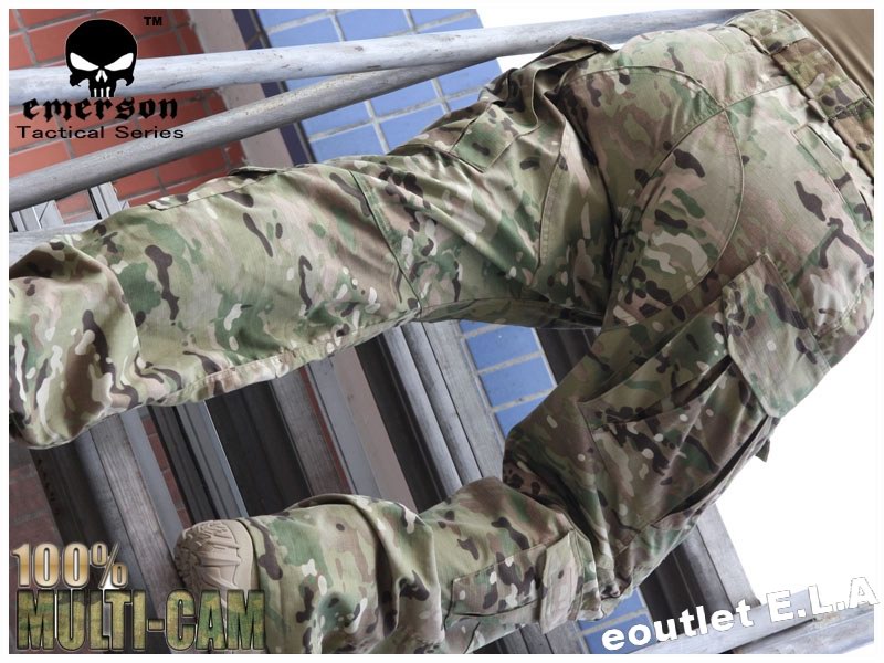 Emerson R6 Tactical BDU Uniform Set 100% Multicam XXL