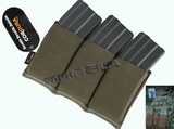 Emerson SPEED Triple M4 Mag Pouch FG