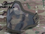 Emerson Airsoft Strike Half Face Mesh Mask CAMO