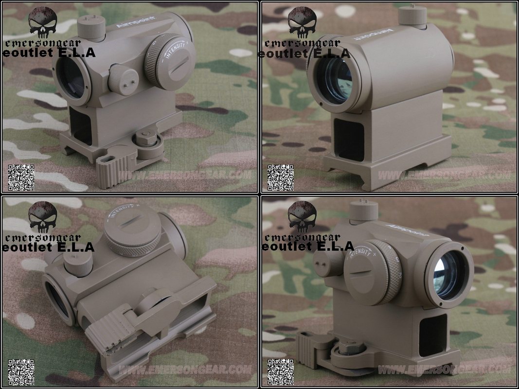 Action T-1 Micro R/G Dot Tactical Sight STHM DE/TAN T1