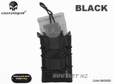 Emerson TACO Style Double Decker (M4 + Pistol) Magazine Pouch BK