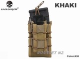 Emerson TACO Style Double Decker (M4 + Pistol) Magazine Pouch KH