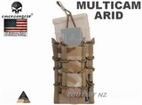 Emerson TACO Style Double Decker (M4 + Pistol) Mag Pouch MC Arid