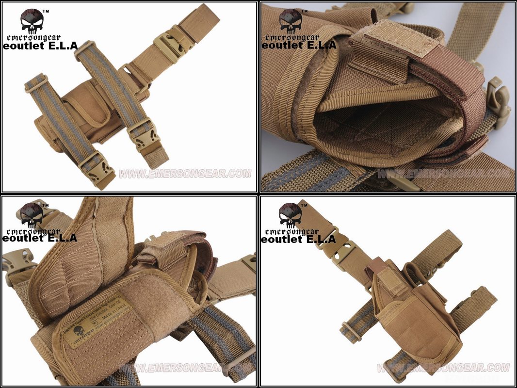 Emerson Tornado Tactical Thigh Holster (L/R) CB