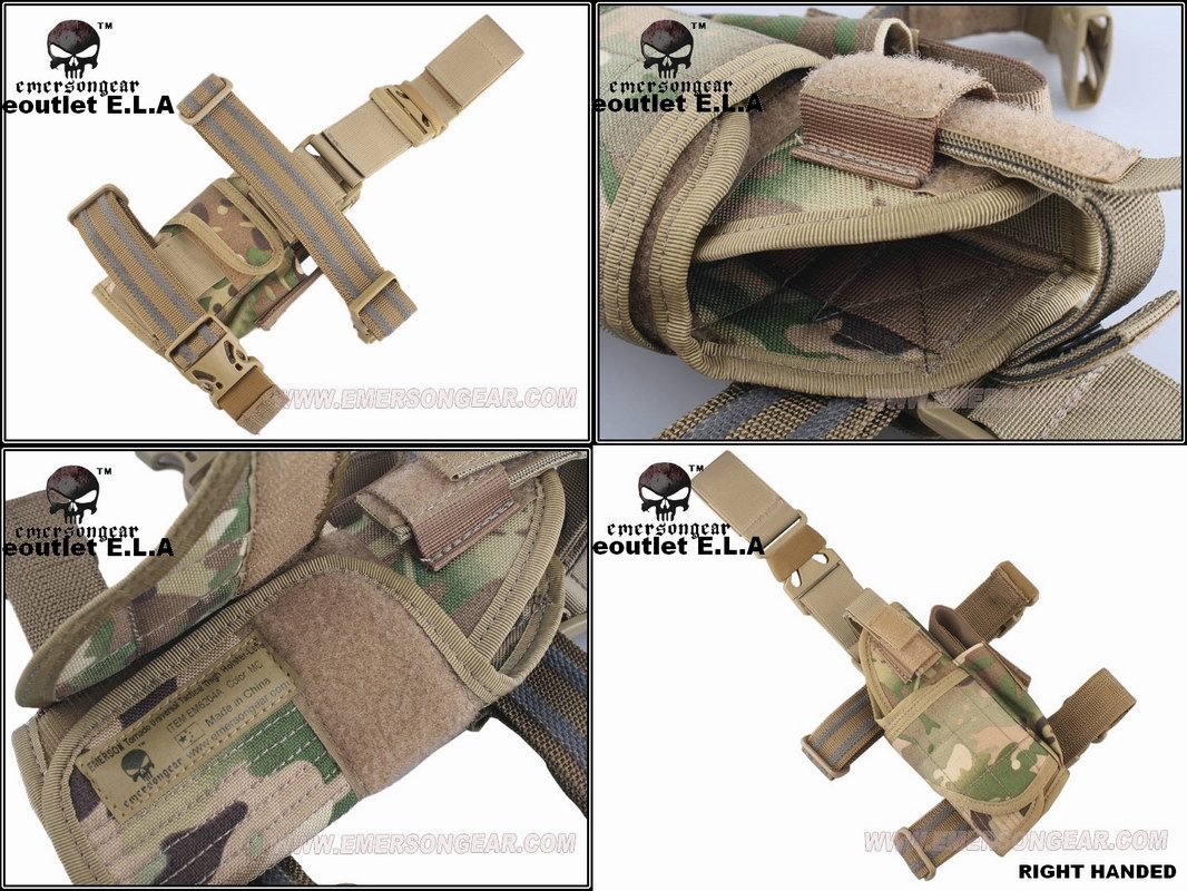 Emerson Tornado Tactical Thigh Holster (L/R) M.CAM
