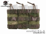 Emerson MOLLE Triple Open Top Magazine Pouch AT-FG