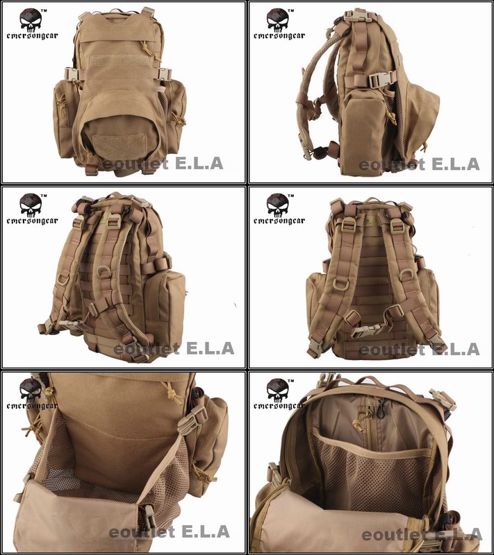 EMERSON Yote Hydration Assault BackPack CB