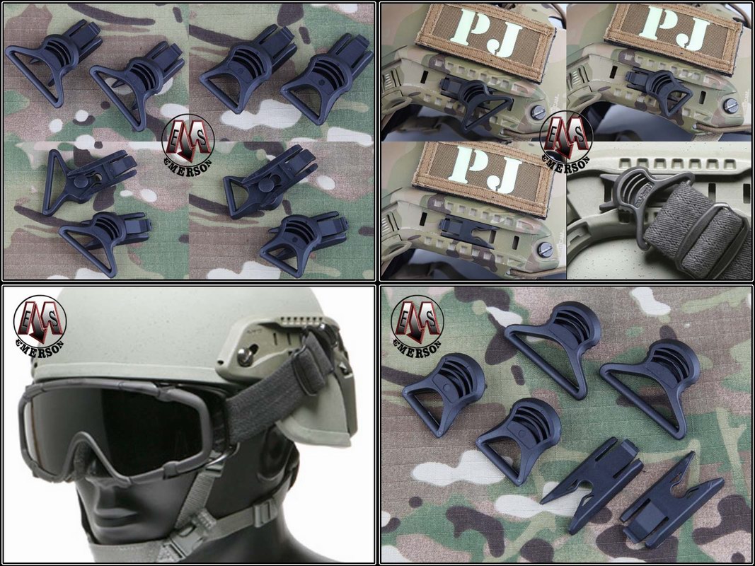 Emerson Fast Goggle Swivel Clips TAN / DE