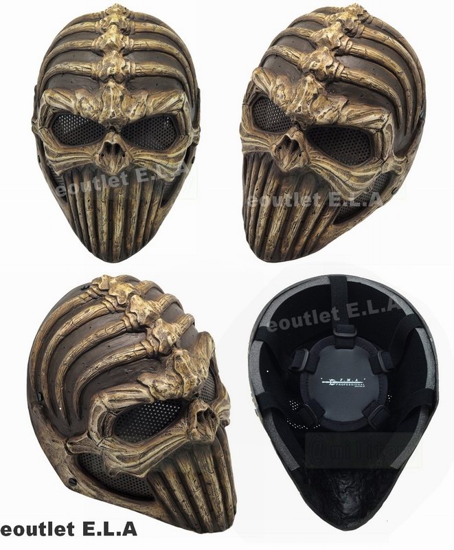 FMA Wire Mesh \"Spine Tingler\" Professional Mask