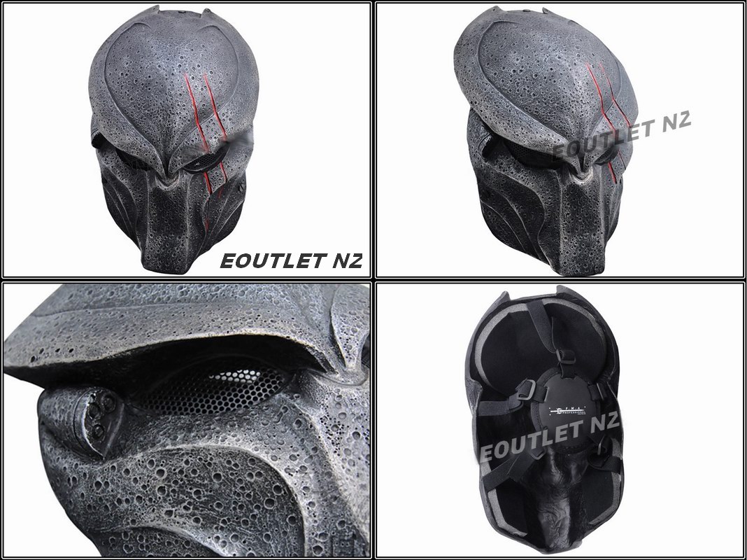 FMA Wire Mesh \"Wolf 5\" Predator Fiberglass Mask