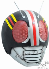 FMA Wire Mesh Rider "BLACK" Fiberglass Mask