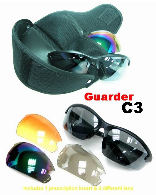 Daisy C3 Polycarbonate Shooting Glasses 4 Colors