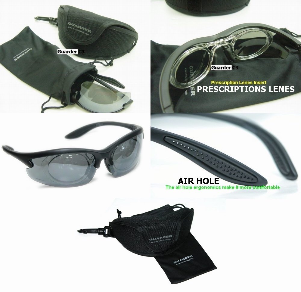 Daisy C3 Polycarbonate Shooting Glasses 4 Colors