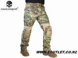 EMERSON G2 Tactical Combat Pants with Knee Pads Set Multicam