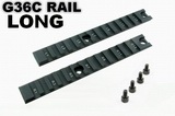 G36C Picatinny RIS RAS 20mm Long Rail - 2pcs set