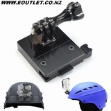 GoPro Hero Helmet NVG Aluminum Fixed Mount w/ Screw Black