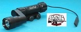 G&P Scorpion Tactical Xenon Flashlight GP530C Built-in Mount