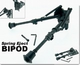 SRC Screw Attach Rifle Extend METAL Spring Bipod