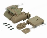 Element GEN II Helmet Light Red/White/Red LED DE/TAN *BLACK IN S