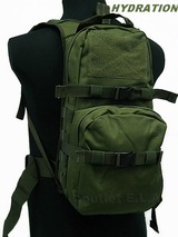 Tactical Utility MOLLE Hydration Water Backpack 1000D OD