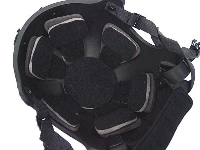 IBH Helmet with NVG Goggle Mount USMC (BLK)