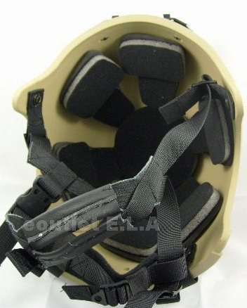 IBH Helmet with NVG Goggle Mount USMC (Tan)