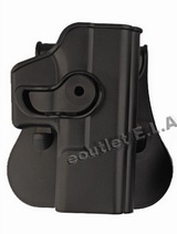 Q.R.3 GLOCK Pistol Paddle Holster BK