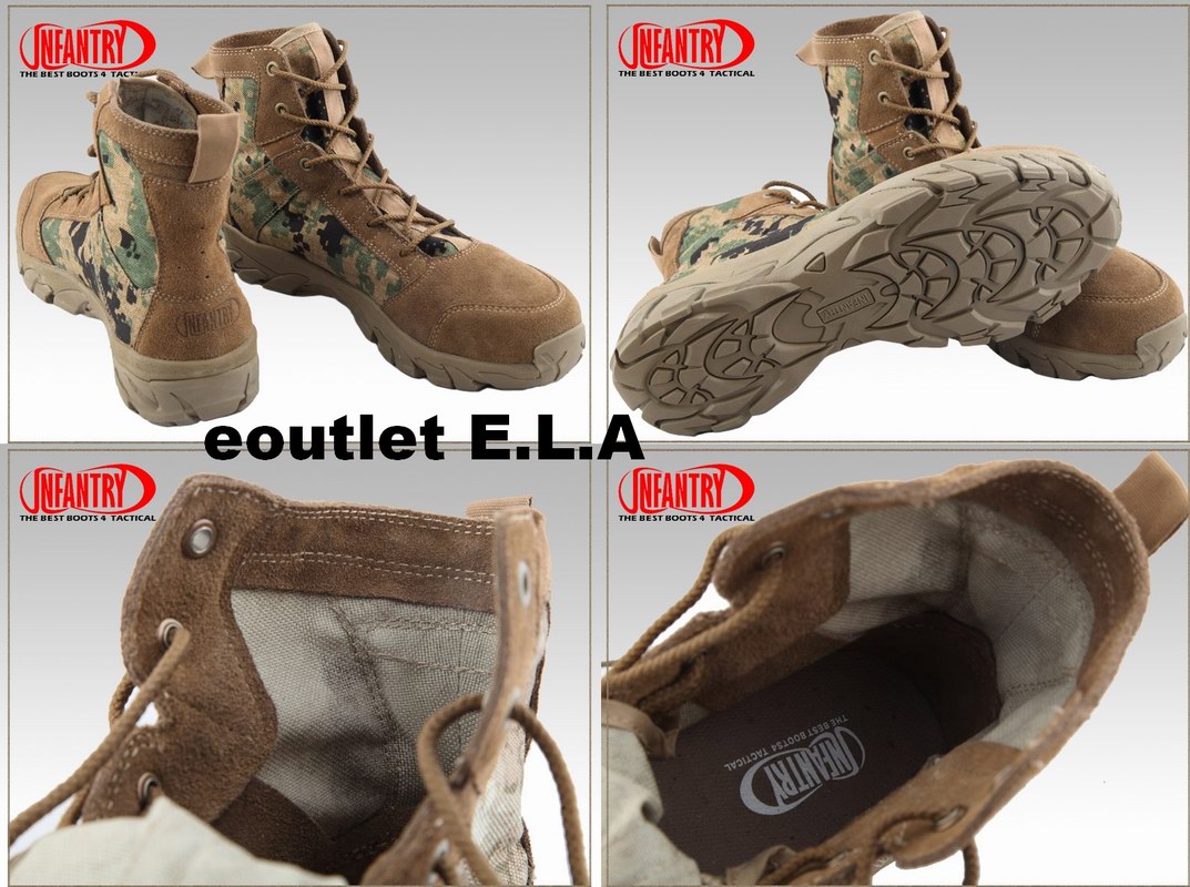 INFANTRY Walking Tactical Combat Boots Jungle Digi