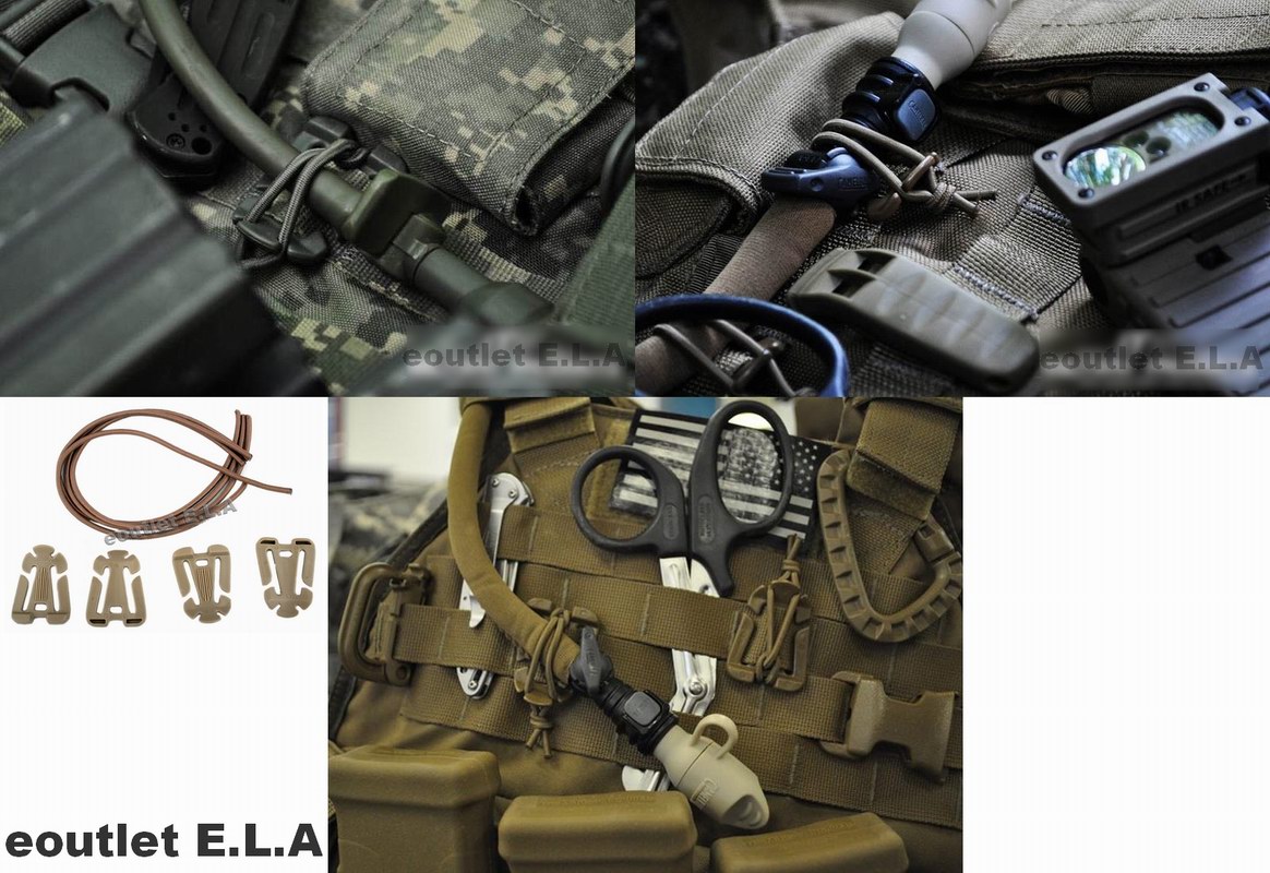 B.Dragon Molle ITW Web Dominator 4pcs Set DE