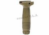 Knights Style Vertical RIS Forward Grip Tan/DE